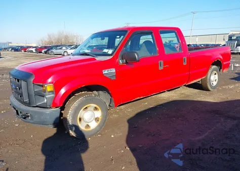 2008 Ford F-250 King Ranch/Lariat/Xl/Xlt z USA, uszkodzony, nr VIN 1FTSW20Y28EA90629